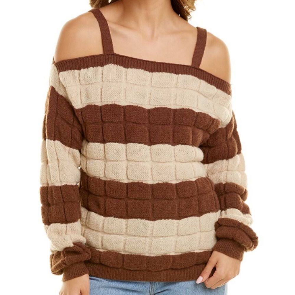 NWT 70/21 cold shoulder sweater